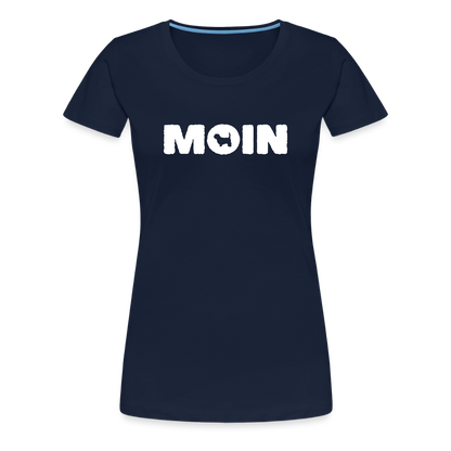 Women’s Premium T-Shirt - Irish Glen of Imaal Terrier - Moin - Navy