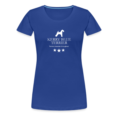 Women’s Premium T-Shirt - Kerry Blue Terrier - Terrier character throughout... - Königsblau