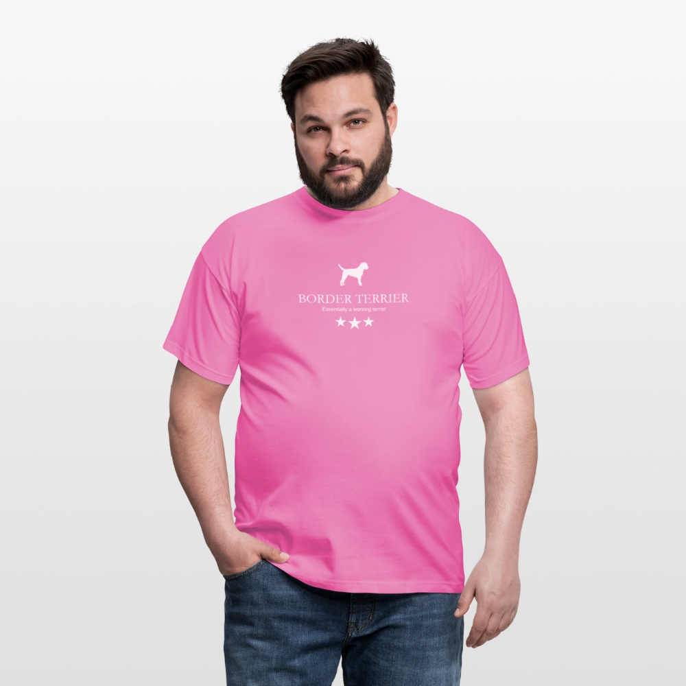 Border Terrier - Essentially a working terrier... | Männer T-Shirt - Pink