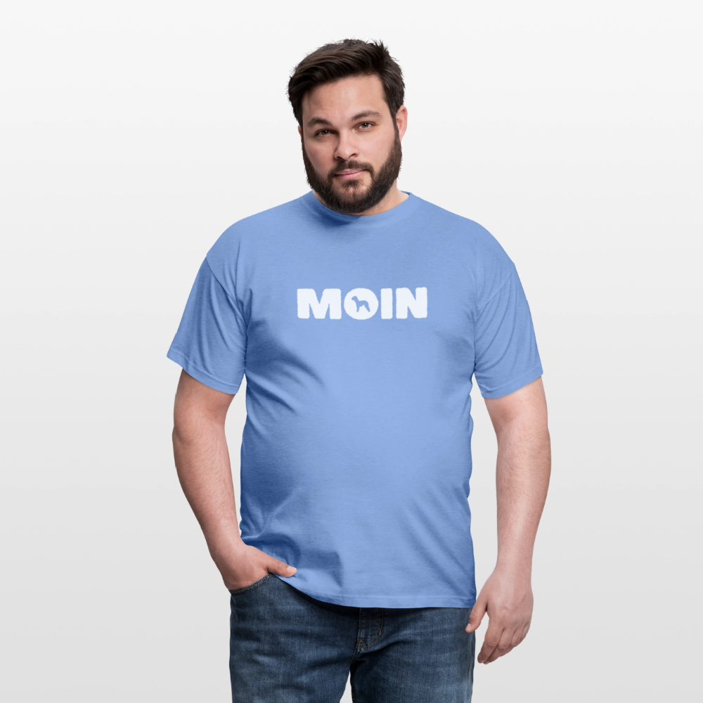 Bedlington Terrier - Moin | Männer T-Shirt - carolina blue