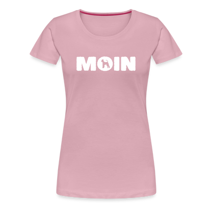 Women’s Premium T-Shirt - Airedale Terrier - Moin - Hellrosa