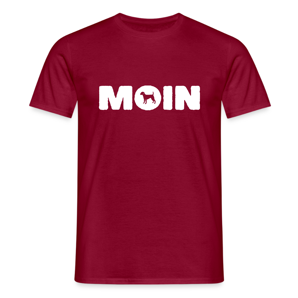 Parson Russell Terrier - Moin | Männer T-Shirt - Ziegelrot