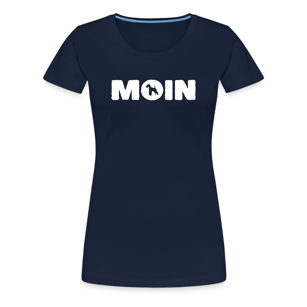 Women’s Premium T-Shirt - Lakeland Terrier - Moin - Navy