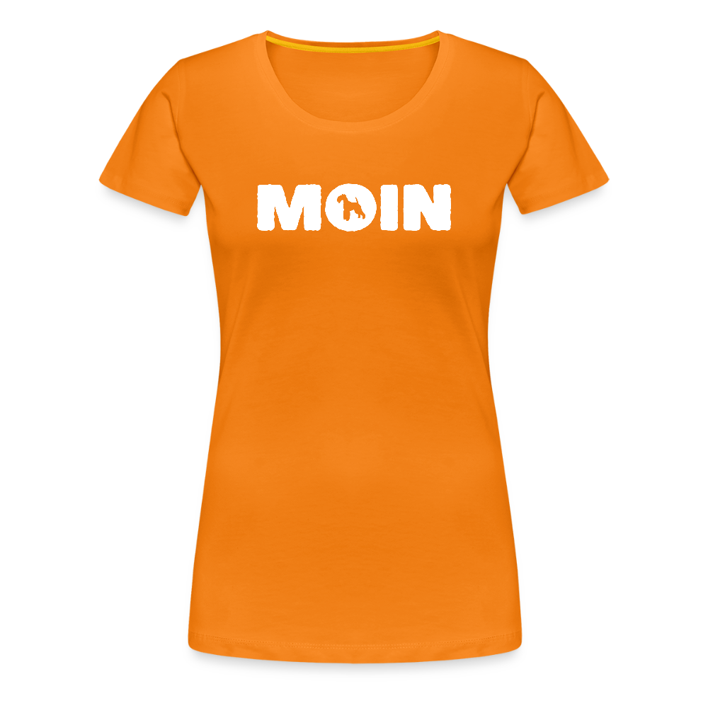 Women’s Premium T-Shirt - Lakeland Terrier - Moin - Orange