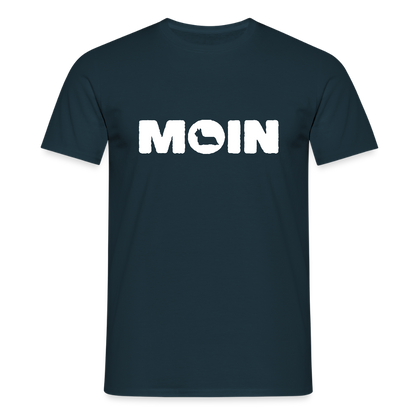 Skye Terrier - Moin | Männer Premium T-Shirt - Navy