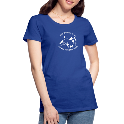 Women’s Premium T-Shirt - Cairn Terrier - Abenteuer - Königsblau
