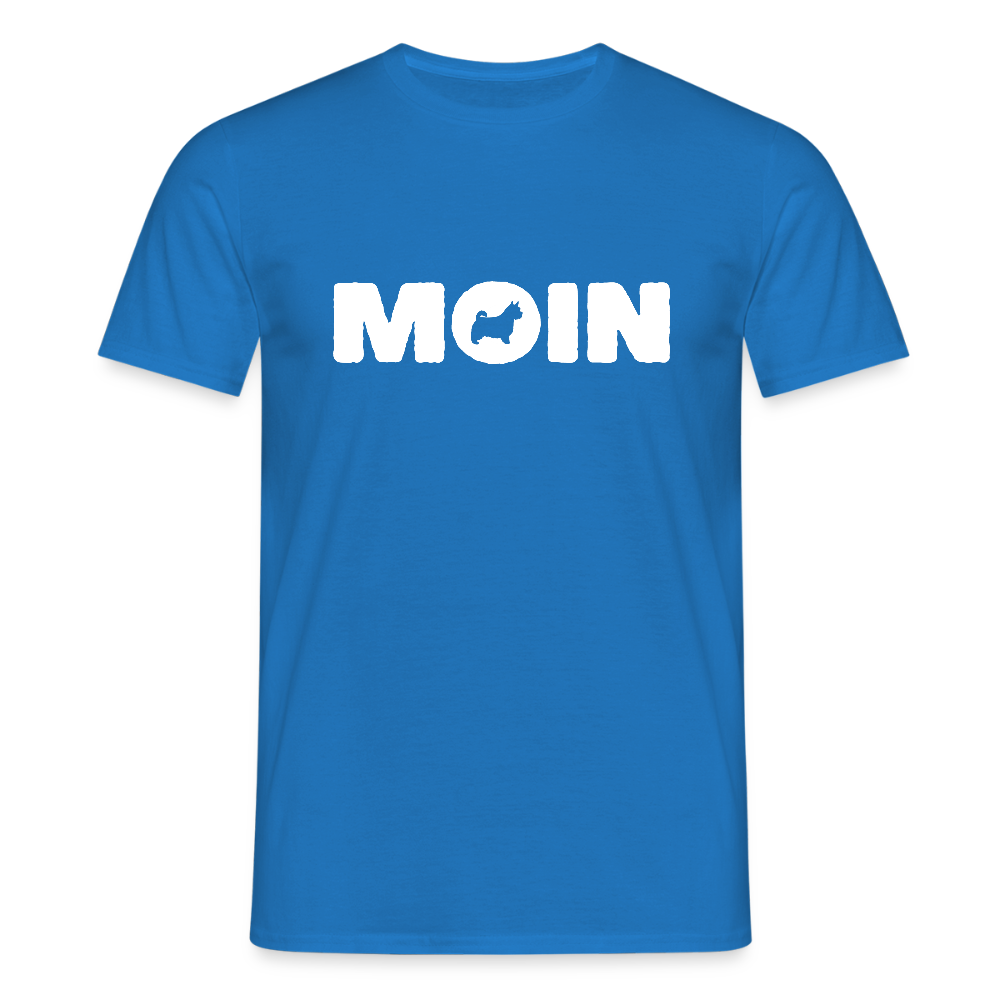 Norwich Terrier - Moin | Männer T-Shirt - Royalblau