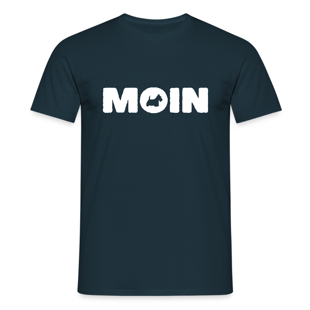 Scottish Terrier - Moin | Männer T-Shirt - Navy
