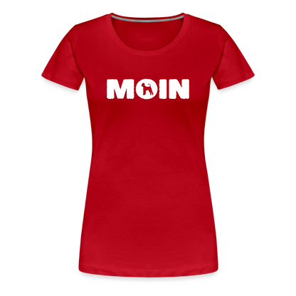 Women’s Premium T-Shirt - Airedale Terrier - Moin - Rot
