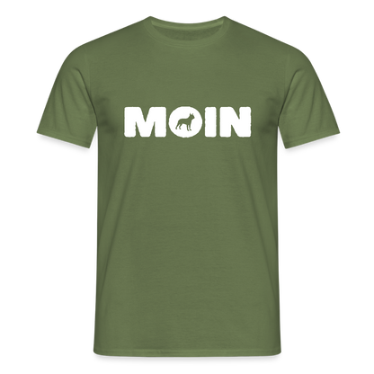 Boston Terrier - Moin | Männer T-Shirt - Militärgrün