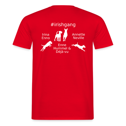 Männer T-Shirt - IRISHGANG - Rot