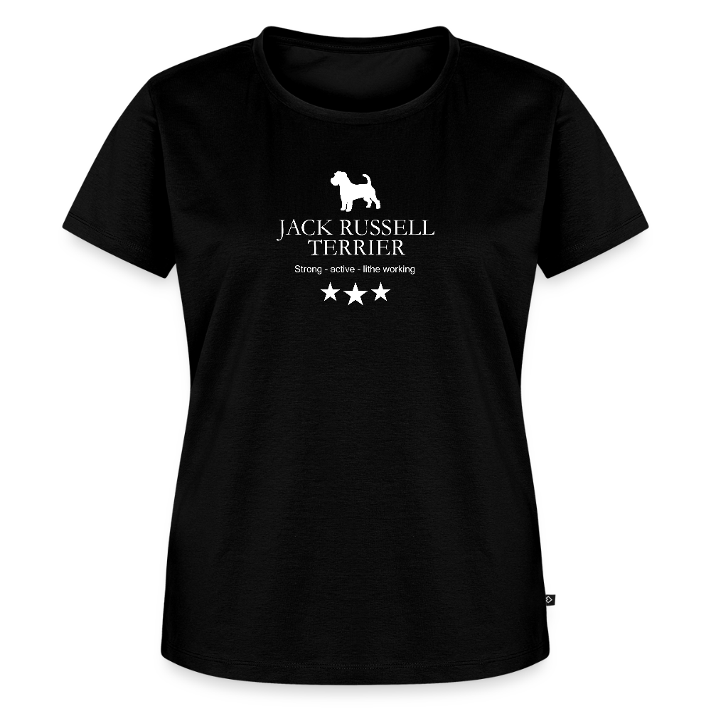 Women’s Premium T-Shirt - Jack Russell Terrier - Strong, active, lithe working... - Schwarz