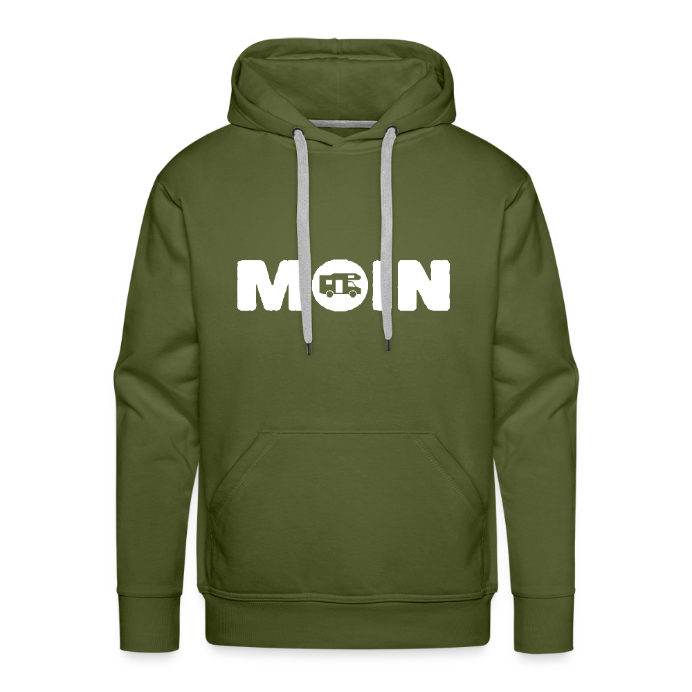 Wohnmobil - Moin | Men’s Premium Hoodie - Olivgrün