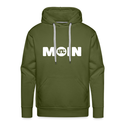 Wohnmobil - Moin | Men’s Premium Hoodie - Olivgrün
