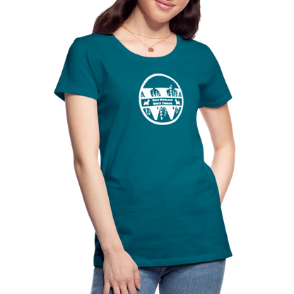 Women’s Premium T-Shirt - West Highland White Terrier - Monogramm - Divablau