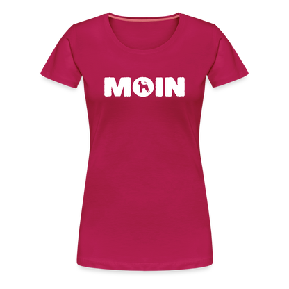 Women’s Premium T-Shirt - Airedale Terrier - Moin - dunkles Pink