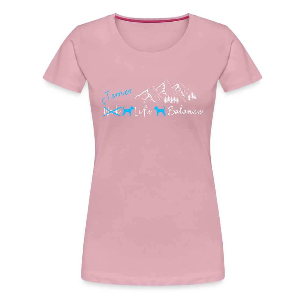 Women’s Premium T-Shirt - (Irish) Terrier Life Balance - Hellrosa