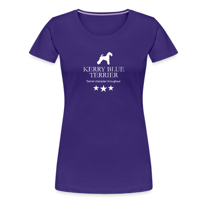 Women’s Premium T-Shirt - Kerry Blue Terrier - Terrier character throughout... - Lila