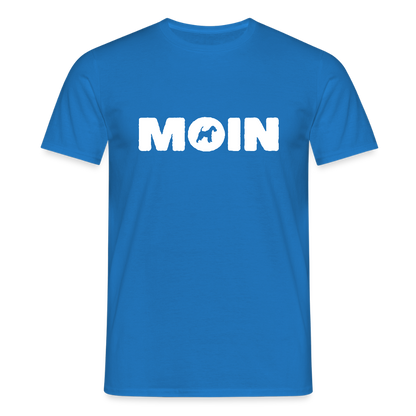 Drahthaar Foxterrier - Moin | Männer T-Shirt - Royalblau