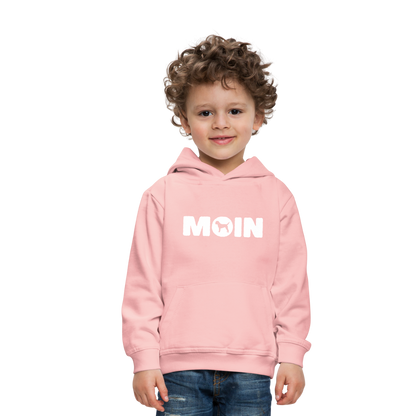 Kinder Premium Hoodie - Border Terrier - Moin - Kristallrosa