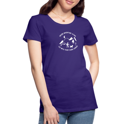 Women’s Premium T-Shirt - Cairn Terrier - Abenteuer - Lila