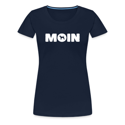 Women’s Premium T-Shirt - Parson Russell Terrier - Moin - Navy