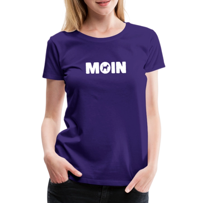 Women’s Premium T-Shirt - Irish Terrier - Moin - Lila
