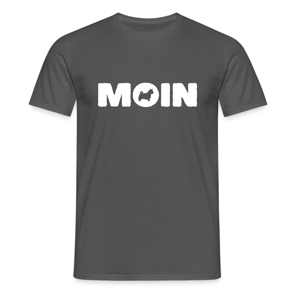 Norwich Terrier - Moin | Männer T-Shirt - Anthrazit