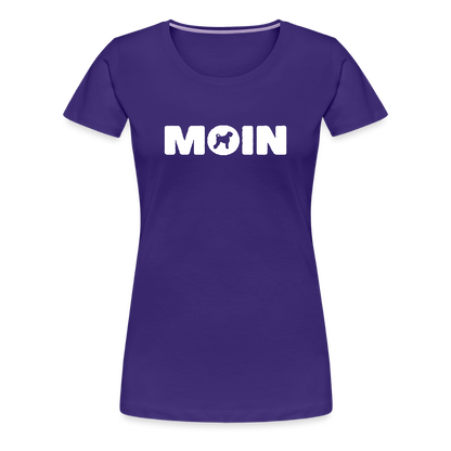 Women’s Premium T-Shirt - Schwarzer Russischer Terrier - Moin - Lila