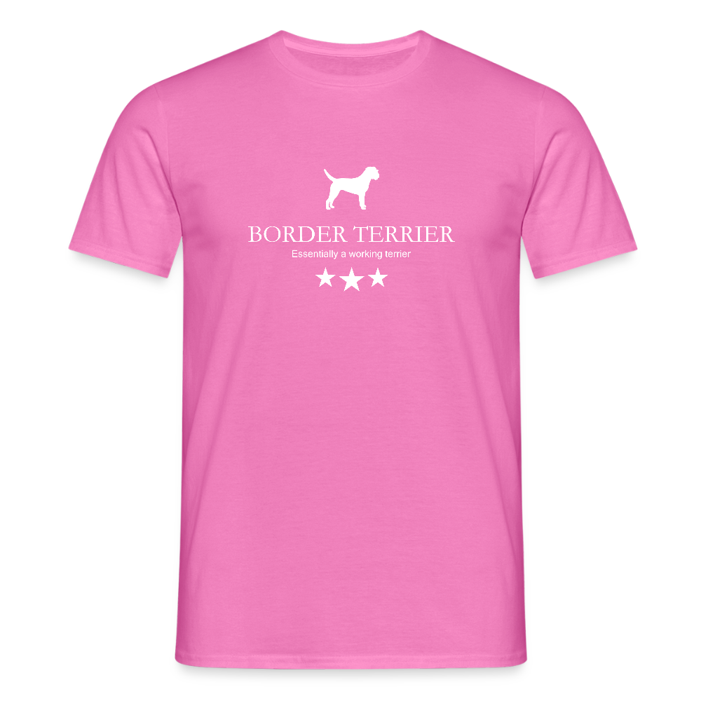 Border Terrier - Essentially a working terrier... | Männer T-Shirt - Pink