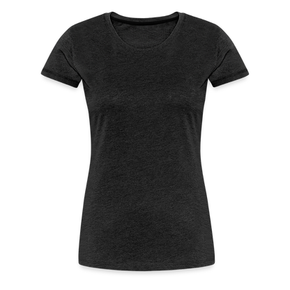 Border Terrier Agility Alma | Women’s Premium T-Shirt - Anthrazit