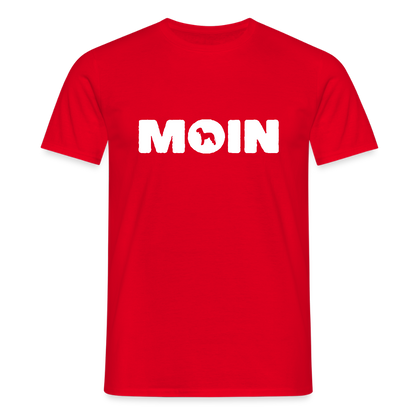 Bedlington Terrier - Moin | Männer T-Shirt - Rot