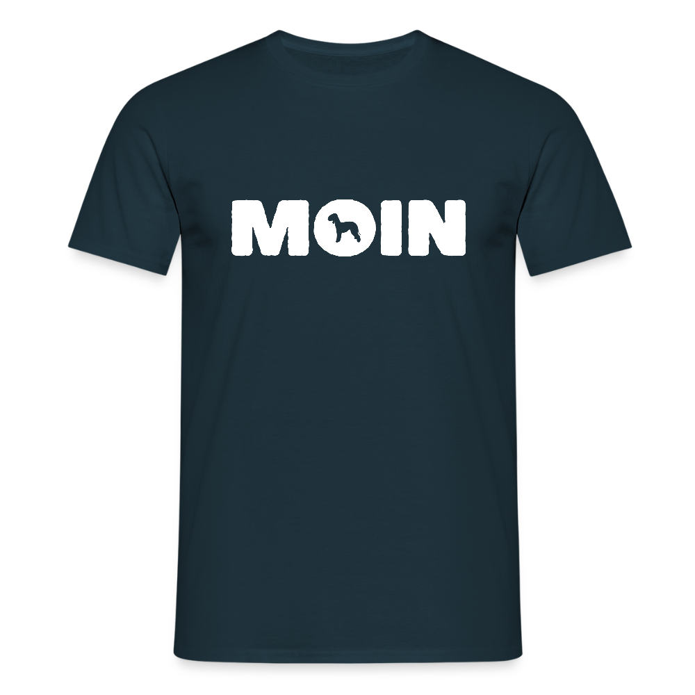 Bedlington Terrier - Moin | Männer T-Shirt - Navy