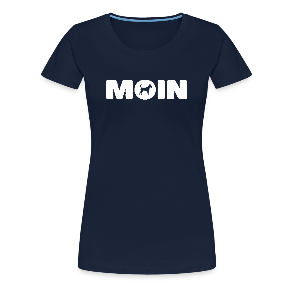 Women’s Premium T-Shirt - Irish Terrier - Moin - Navy