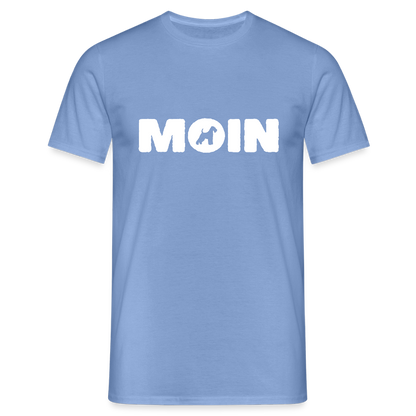 Welsh Terrier - Moin | Männer T-Shirt - carolina blue