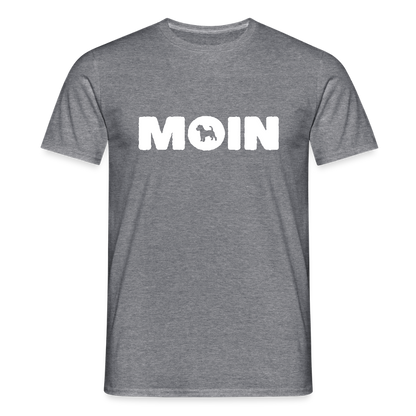 Jack Russell Terrier - Moin | Männer T-Shirt - Graphit meliert