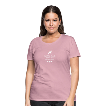 Women’s Premium T-Shirt - Kerry Blue Terrier - Terrier character throughout... - Hellrosa