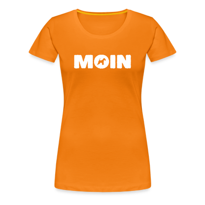 Women’s Premium T-Shirt - Drahthaar Foxterrier - Moin - Orange