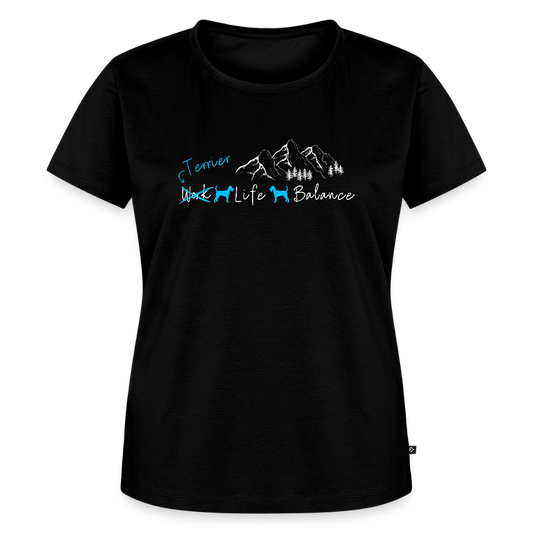 Women’s Premium T-Shirt - (Irish) Terrier Life Balance - Schwarz