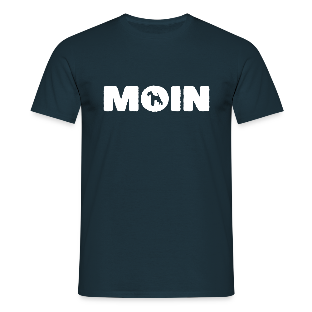 Lakeland Terrier - Moin | Männer T-Shirt - Navy