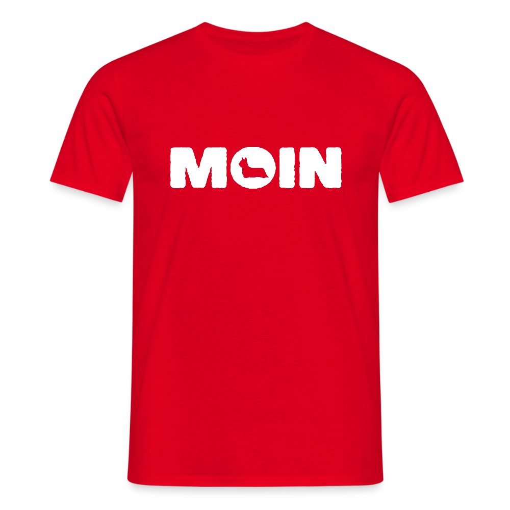 Skye Terrier - Moin | Männer Premium T-Shirt - Rot