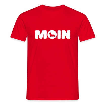 Skye Terrier - Moin | Männer Premium T-Shirt - Rot