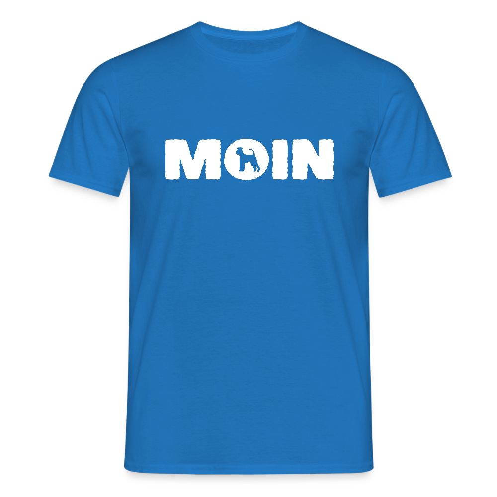 Airedale Terrier - Moin | Männer T-Shirt - Royalblau
