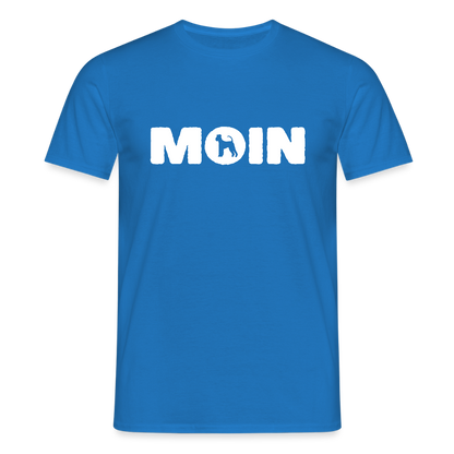 Airedale Terrier - Moin | Männer T-Shirt - Royalblau