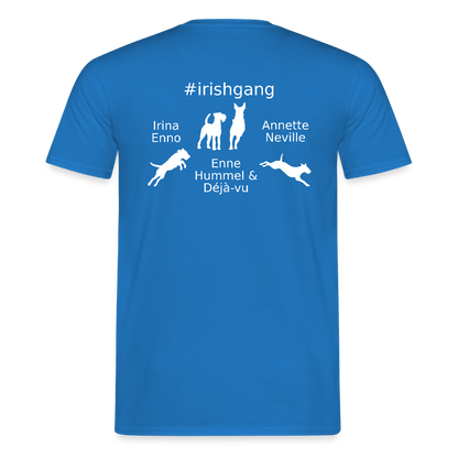Männer T-Shirt - IRISHGANG - Royalblau
