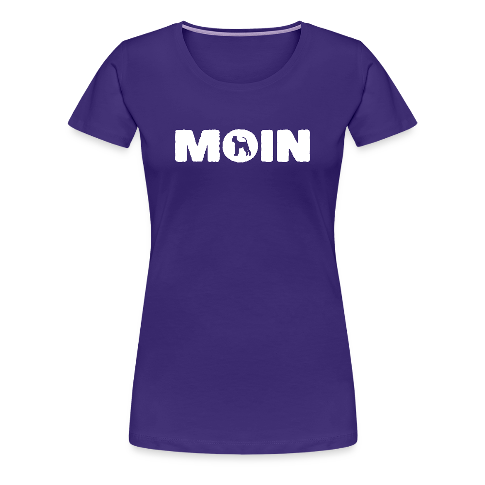 Women’s Premium T-Shirt - Airedale Terrier - Moin - Lila