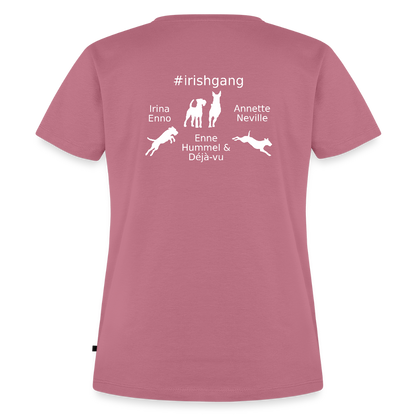 Frauen Premium T-Shirt - #IRISHGANG - Mauve