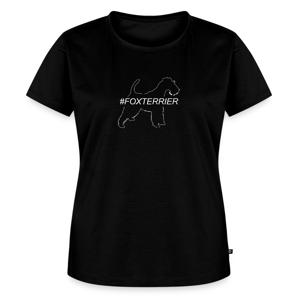 Women’s Premium T-Shirt - Foxterrier - Hashtag - Schwarz