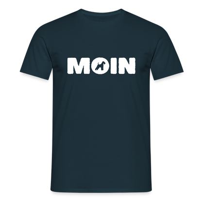 Welsh Terrier - Moin | Männer T-Shirt - Navy