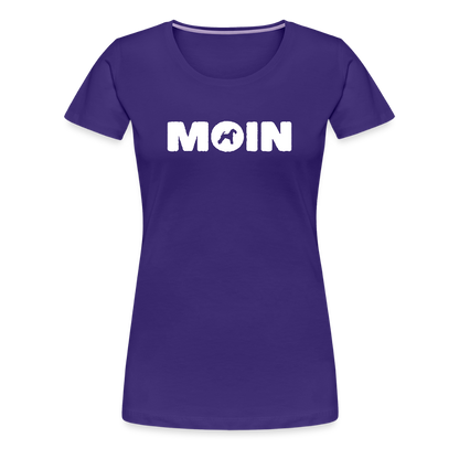 Women’s Premium T-Shirt - Kerry Blue Terrier - Moin - Lila